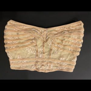 Brand new with tags. Free people bustier crop top XS